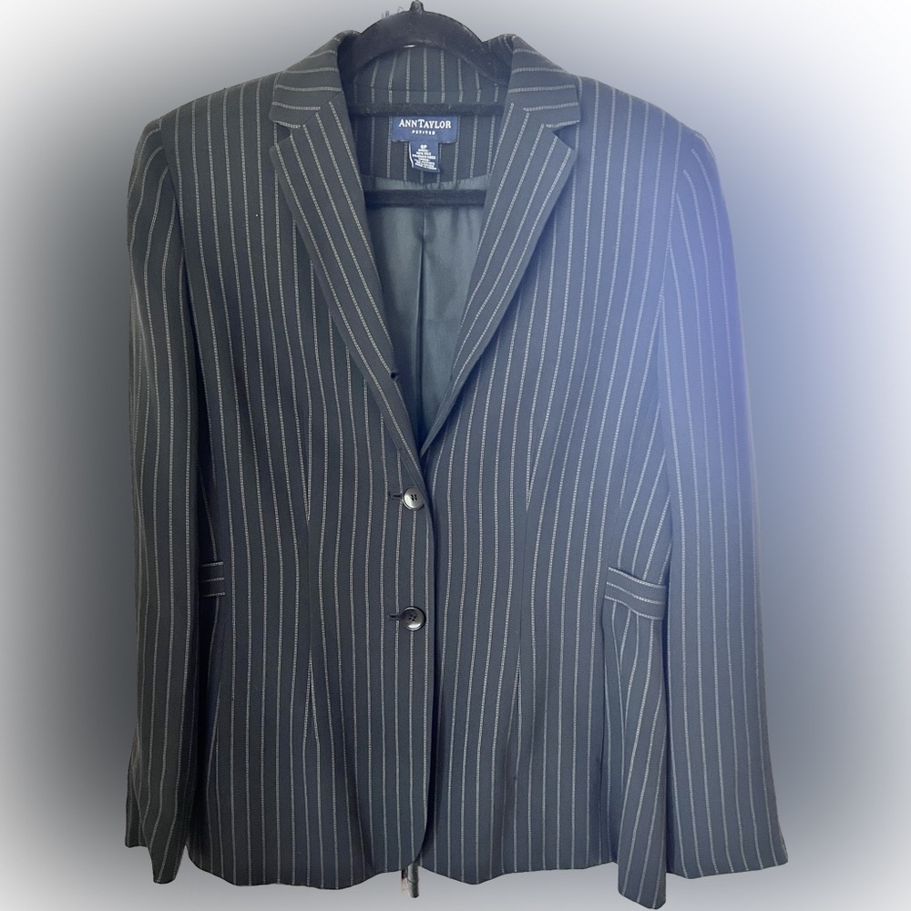 Vintage Ann Taylor pinstripe blazer